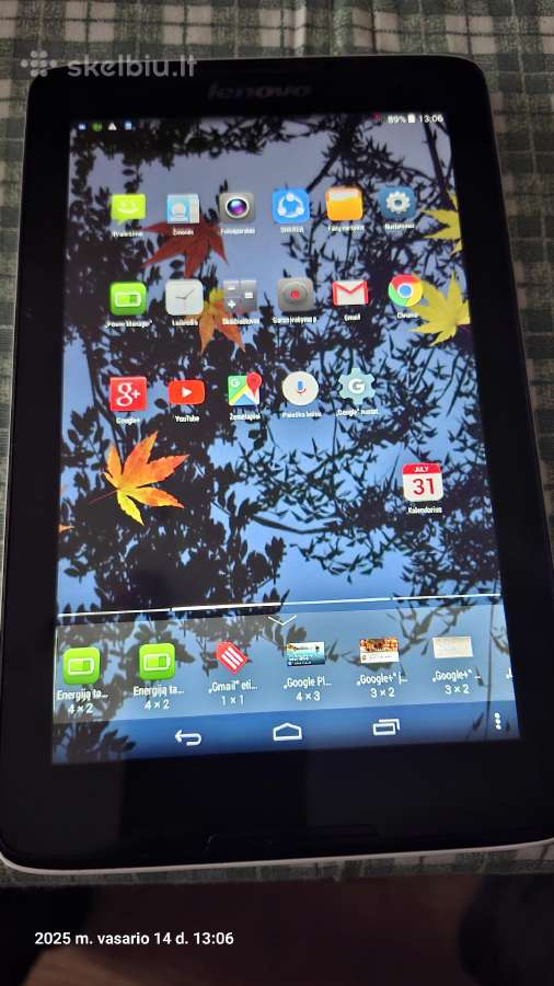 GPS Lenovo tab A5500-h - nuotraukos Nr. 3