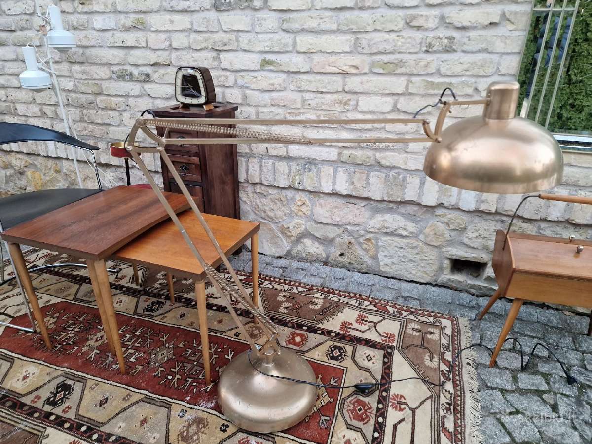 Vintažinis mid century modern variuotas toršeras - nuotraukos Nr. 13