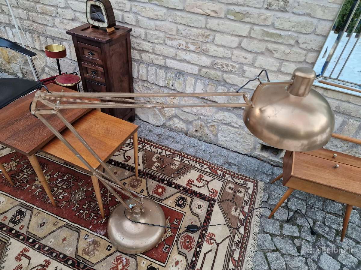 Vintažinis mid century modern variuotas toršeras - nuotraukos Nr. 14