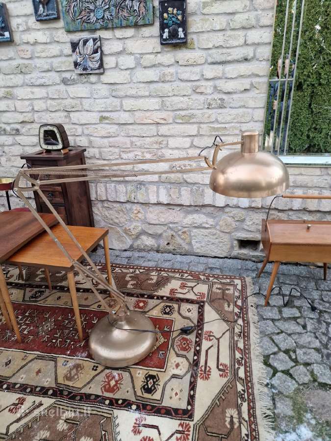 Vintažinis mid century modern variuotas toršeras - nuotraukos Nr. 15