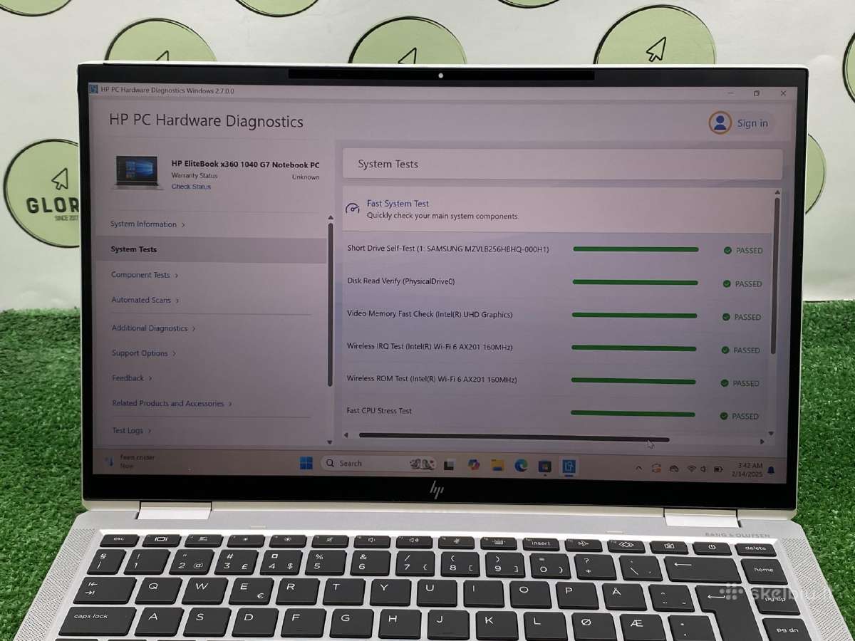 Hp Elitebook x360 1040 G7 16ram 256ssd i7-10610u - nuotraukos Nr. 5