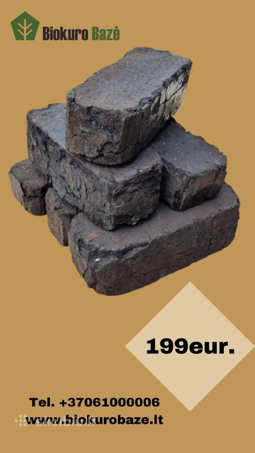 Pjuvenų briketai - Durpių briketai - nuotraukos Nr. 4