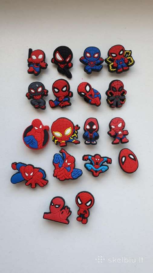 Crocs papuosimai spiderman