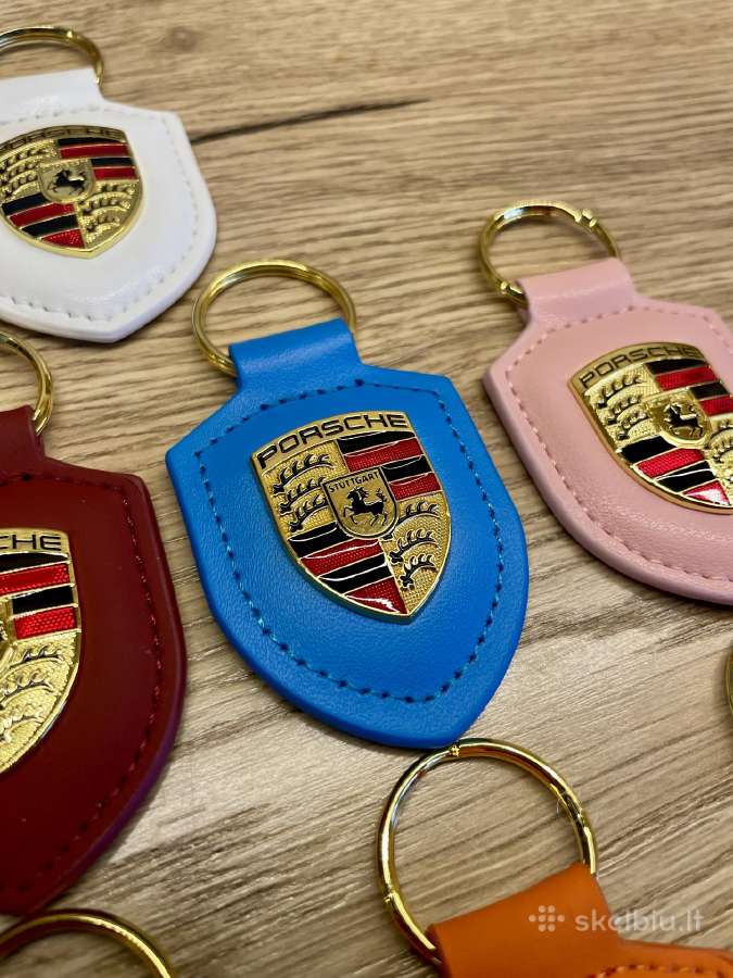 Porsche raktu pakabukai - nuotraukos Nr. 9