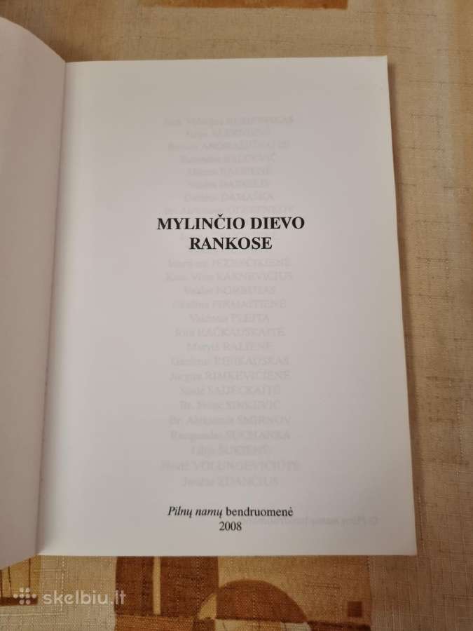 Mylinčio Dievo rankose - nuotraukos Nr. 2