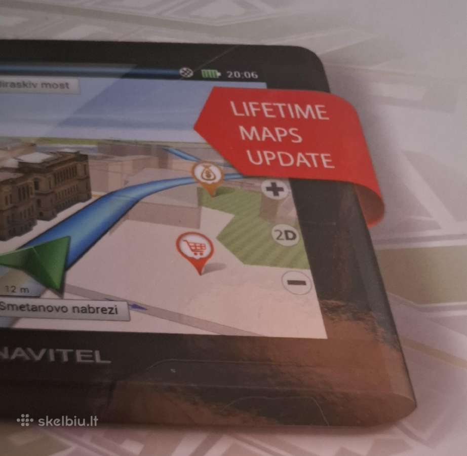 Navitel E500 Magnetic su sunkvežimio profiliu - nuotraukos Nr. 2