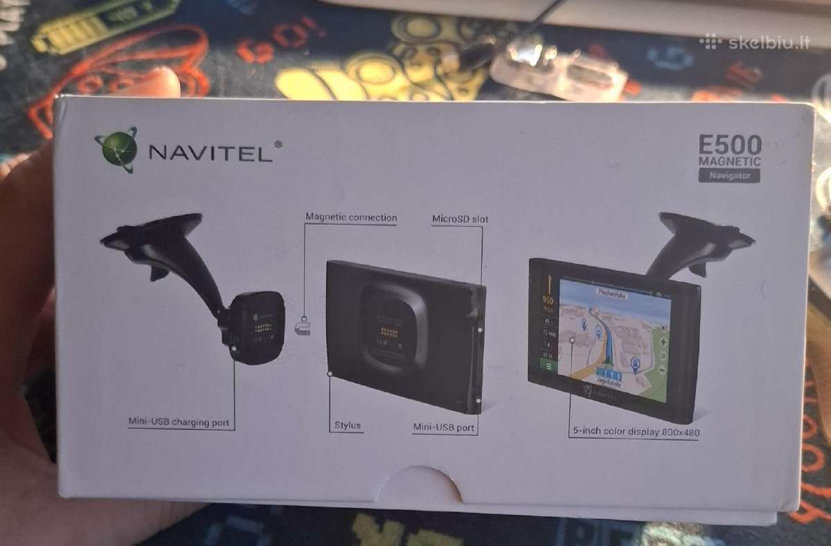 Navitel E500 Magnetic su sunkvežimio profiliu - nuotraukos Nr. 3