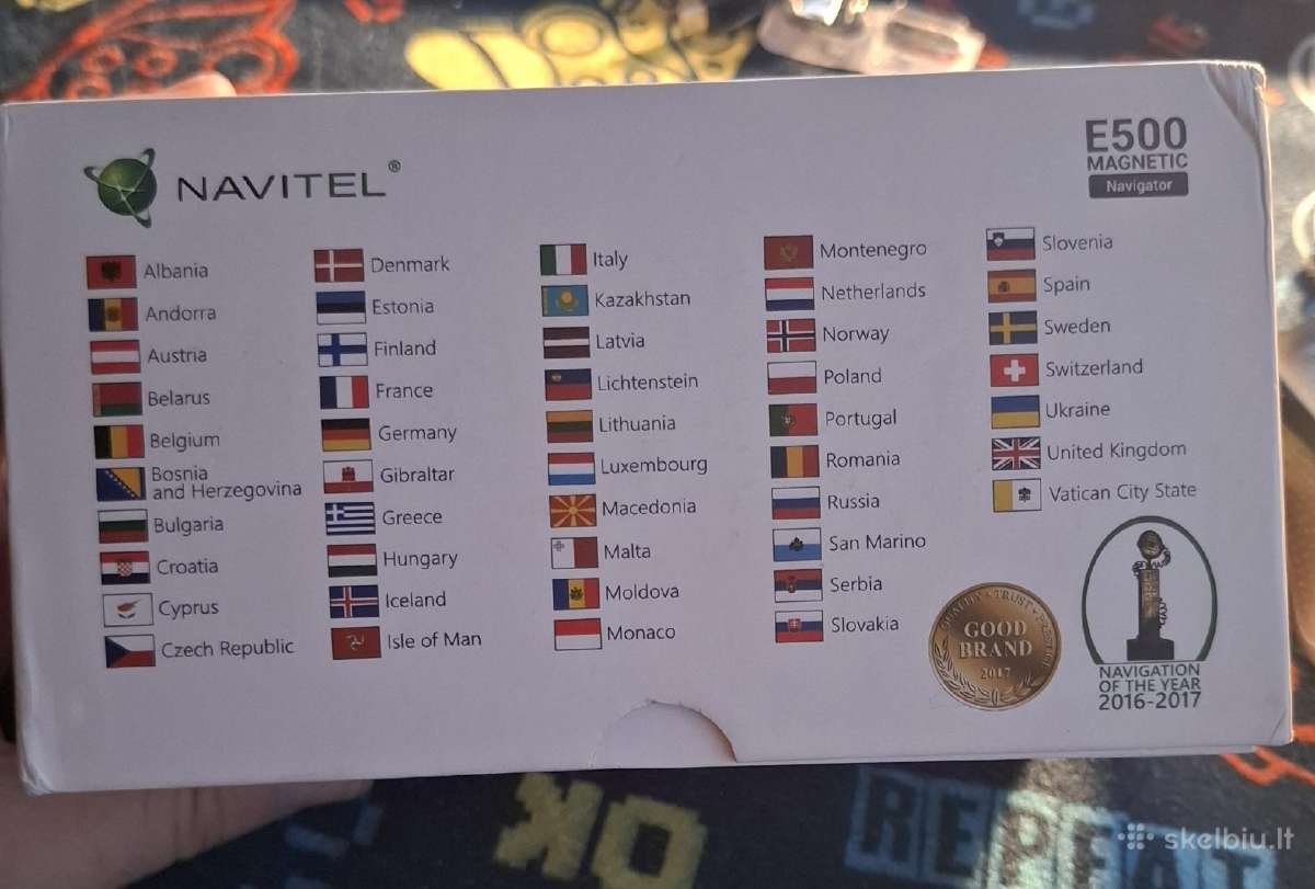 Navitel E500 Magnetic su sunkvežimio profiliu - nuotraukos Nr. 5