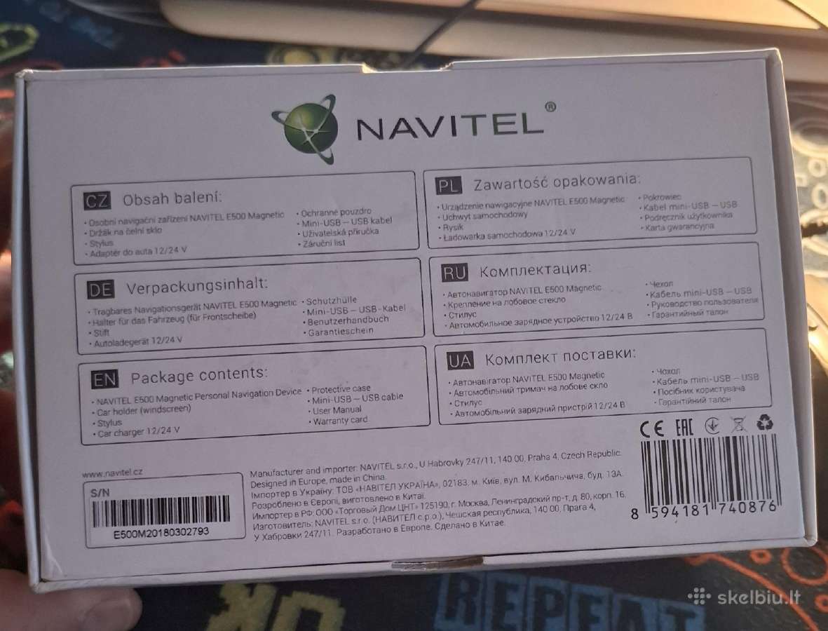 Navitel E500 Magnetic su sunkvežimio profiliu - nuotraukos Nr. 6