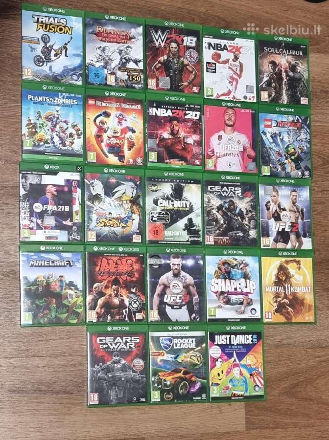 Xbox one žaidimai dviems