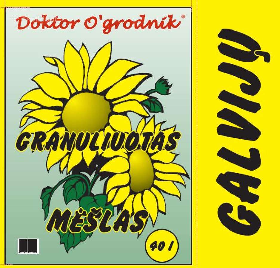 Granuliuotas vištų galvijų mėšlas organinės trąšos - nuotraukos Nr. 3