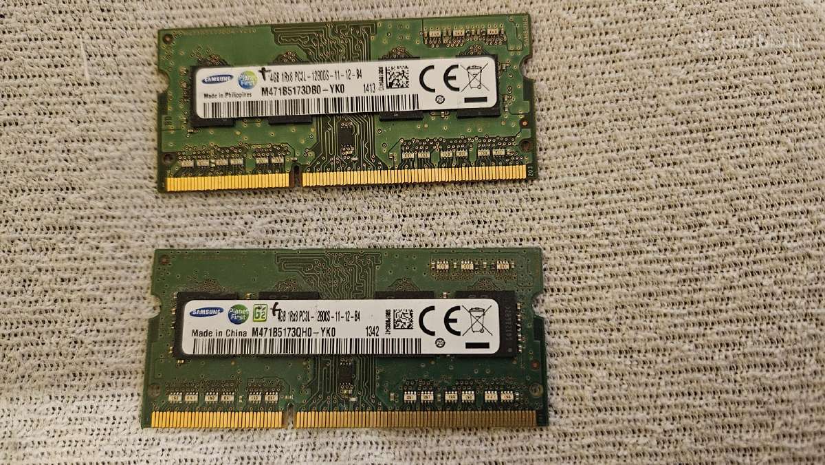 Samsung Ddr3 4gb 1600 MHz - nuotraukos Nr. 2