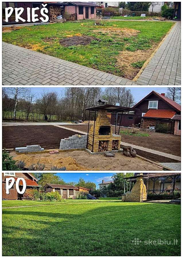 Vejos įrengimas, sklypų tvarkymas, apželdinimas - nuotraukos Nr. 14