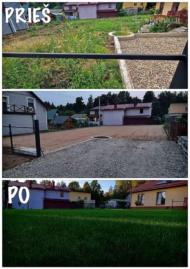 Vejos įrengimas, sklypų tvarkymas, apželdinimas - nuotraukos Nr. 16