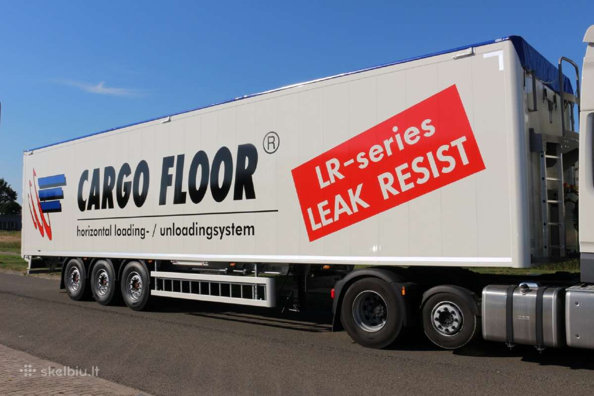 Cargo Floor Dalys, puspriekabėms slankiojančiomis - nuotraukos Nr. 3