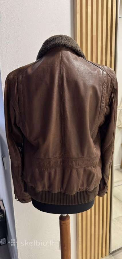 Vyriška odinė striukė “Massimo dutti - nuotraukos Nr. 2