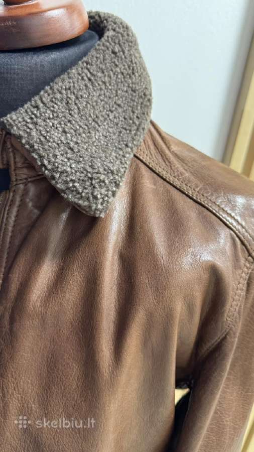 Vyriška odinė striukė “Massimo dutti - nuotraukos Nr. 3
