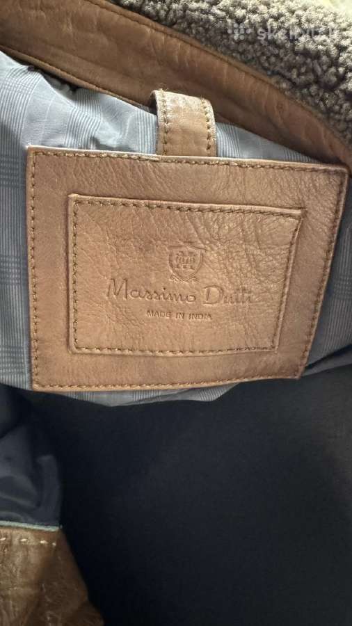 Vyriška odinė striukė “Massimo dutti - nuotraukos Nr. 4