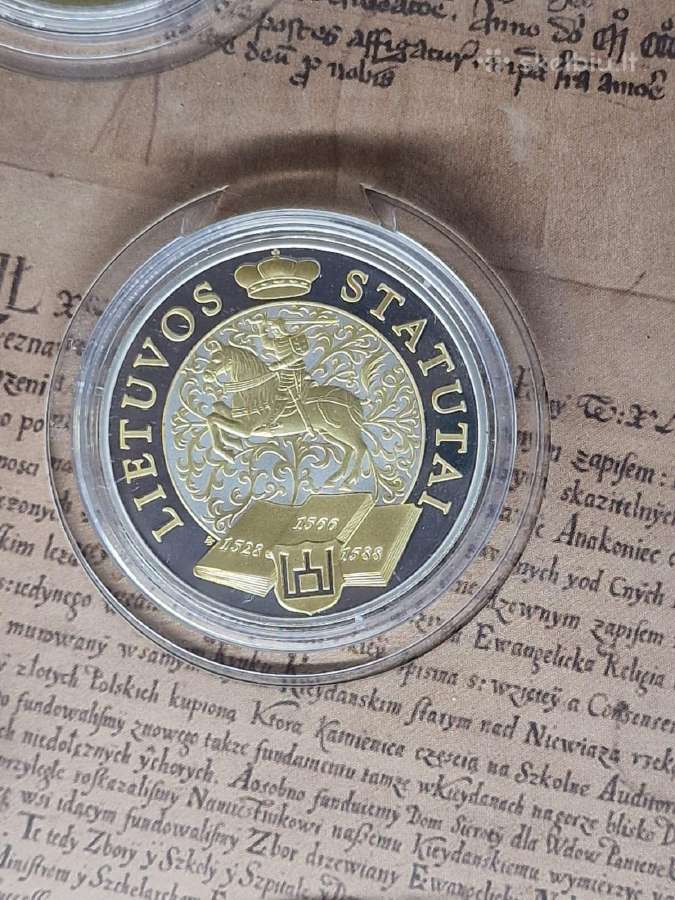 Lietuvos istorijos įvykiai III, medalių kolekcija - nuotraukos Nr. 2