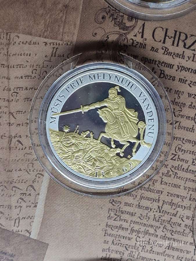 Lietuvos istorijos įvykiai III, medalių kolekcija - nuotraukos Nr. 8