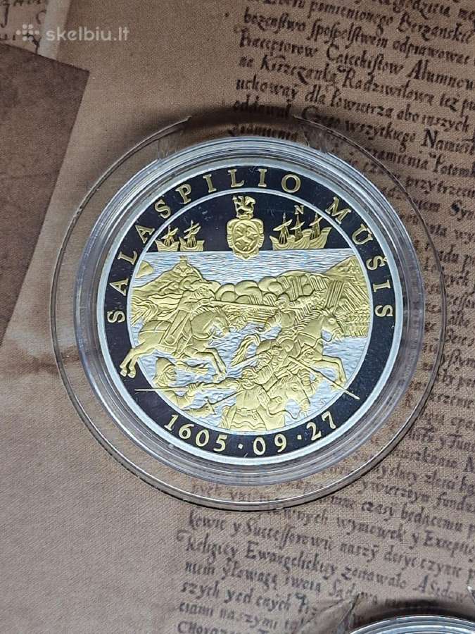 Lietuvos istorijos įvykiai III, medalių kolekcija - nuotraukos Nr. 10