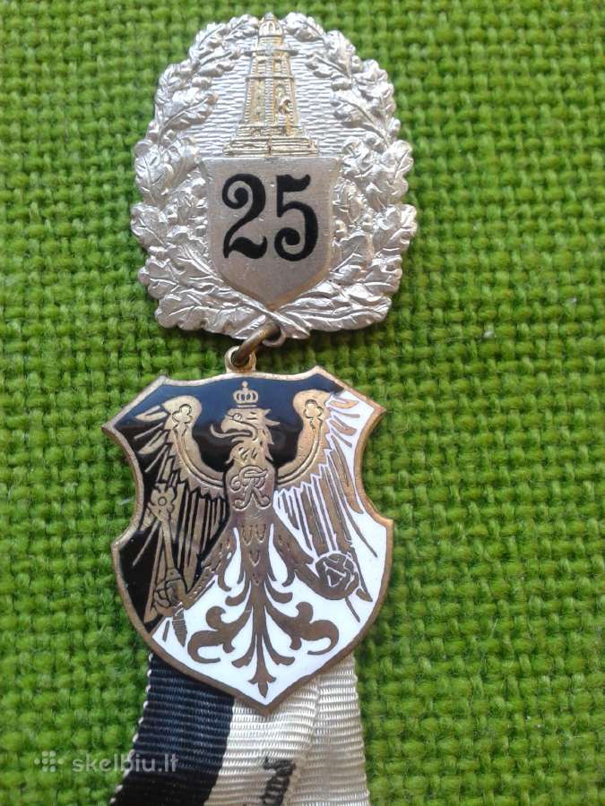 Vokiškas Prūsijos veteranų garbės ženklas - nuotraukos Nr. 3
