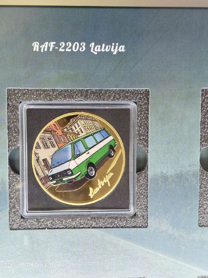 Retro Auto, paauksuotų medalių kolekcija - nuotraukos Nr. 13