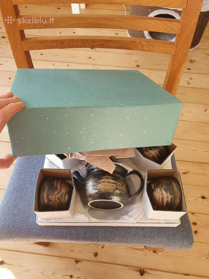 Prabangus japoniškas arbatos indų rinkinys - nuotraukos Nr. 3