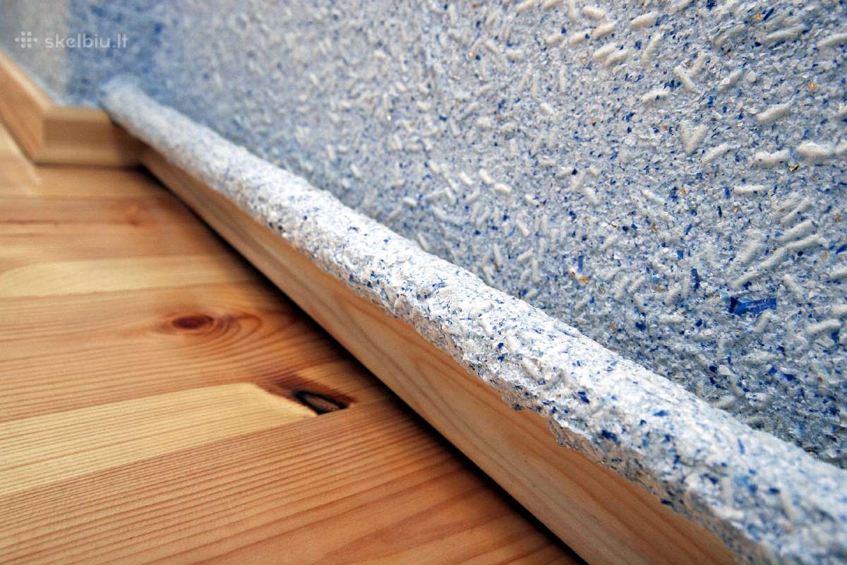 Skysti tapetai, silkplaster, mikrocementas - nuotraukos Nr. 10