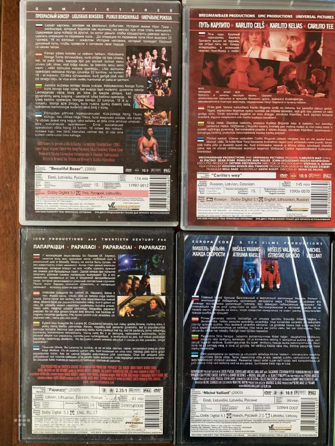 Dvd filmai įgarsinti lietuviškai - nuotraukos Nr. 10