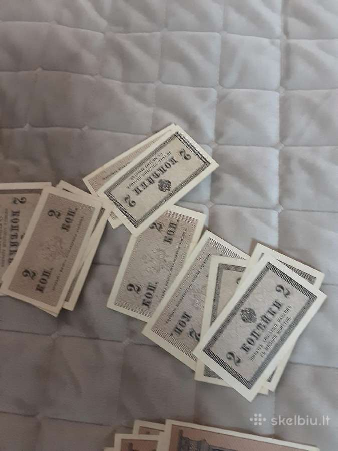 Banknotai i kolekcija