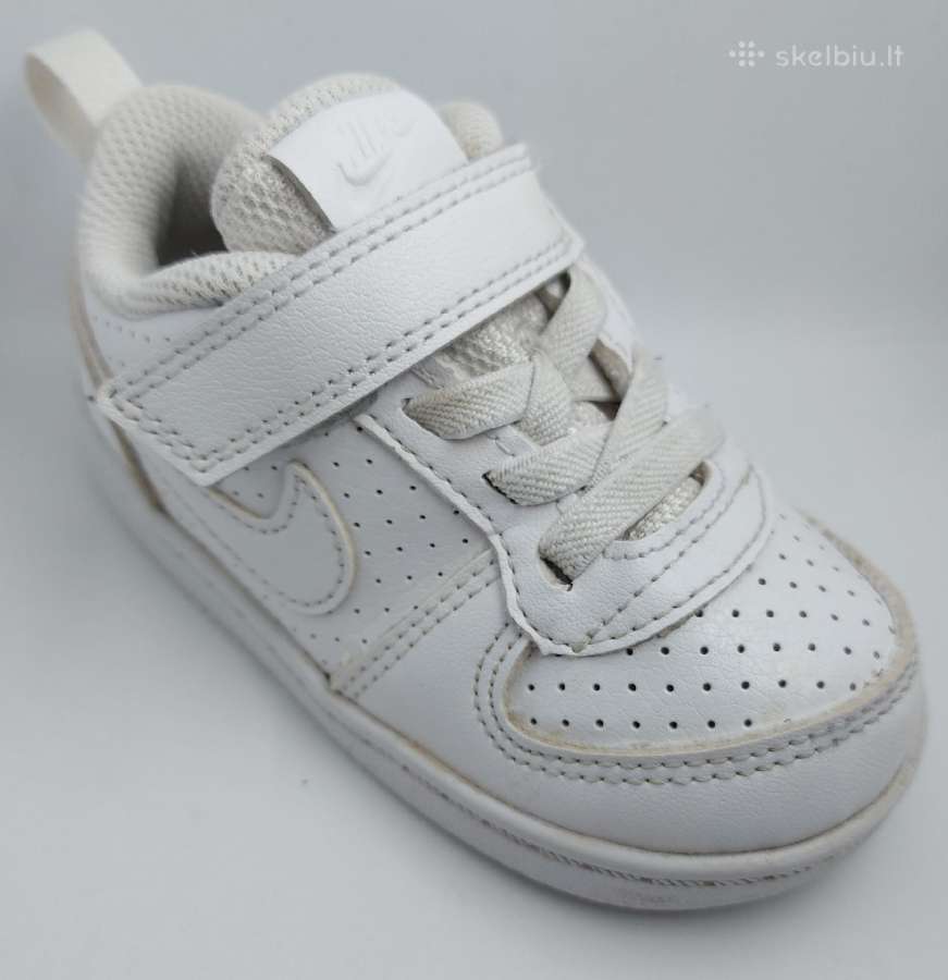 Nike balti sportiniai bateliai Eu22 14cm - nuotraukos Nr. 5