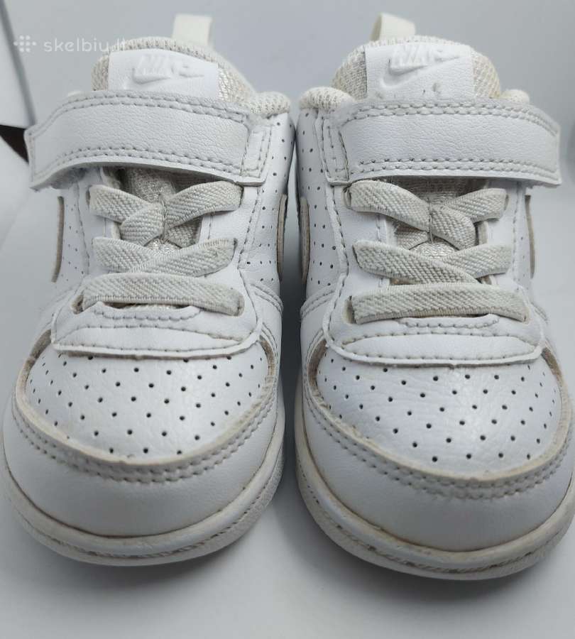 Nike balti sportiniai bateliai Eu22 14cm - nuotraukos Nr. 6
