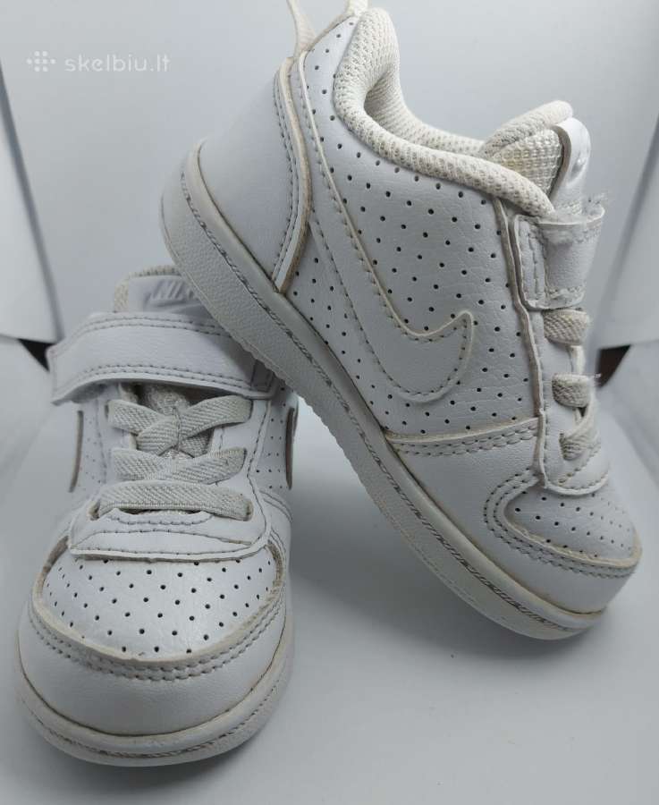 Nike balti sportiniai bateliai Eu22 14cm - nuotraukos Nr. 7