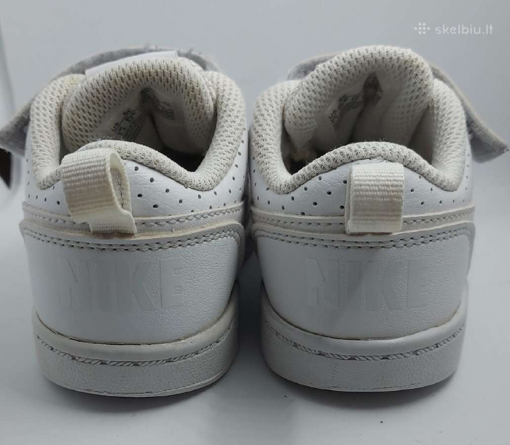 Nike balti sportiniai bateliai Eu22 14cm - nuotraukos Nr. 8