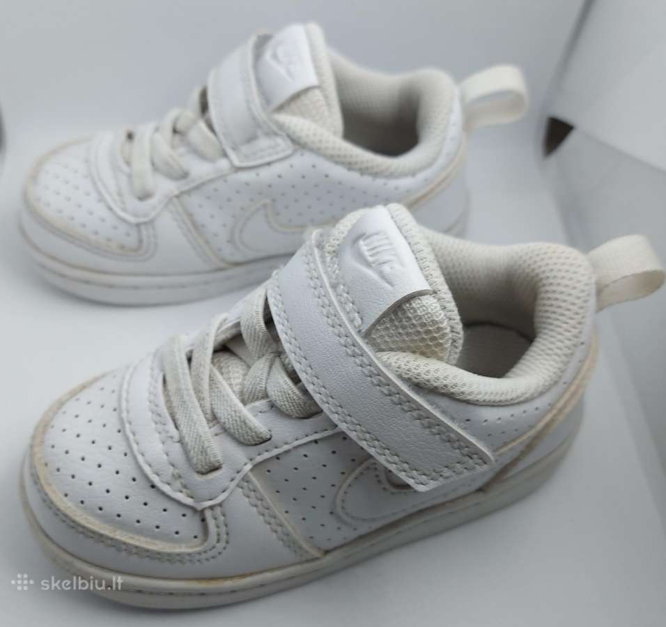 Nike balti sportiniai bateliai Eu22 14cm - nuotraukos Nr. 2