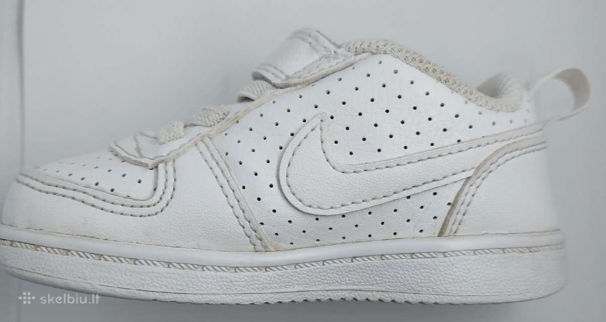Nike balti sportiniai bateliai Eu22 14cm - nuotraukos Nr. 10