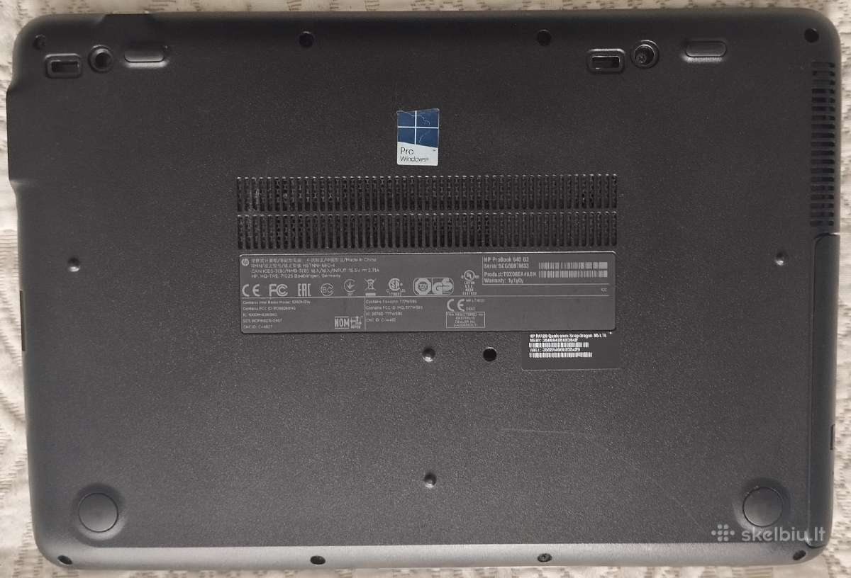 Hp Probook 640 G2 - nuotraukos Nr. 2