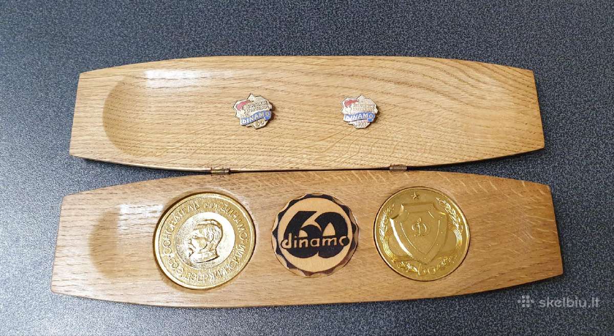 Dinamo 60 ženkleliai medaliai - nuotraukos Nr. 2