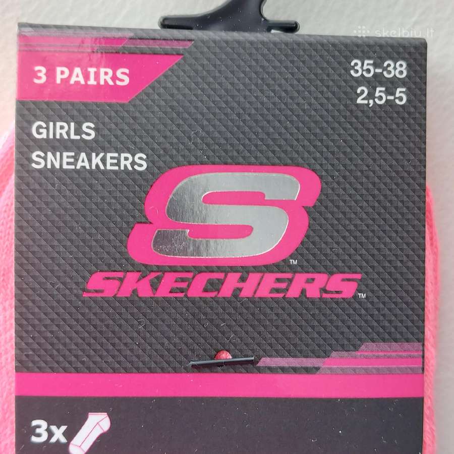 Skechers kojinės 35-38 dydžio - nuotraukos Nr. 3
