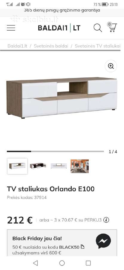 TV staliukas