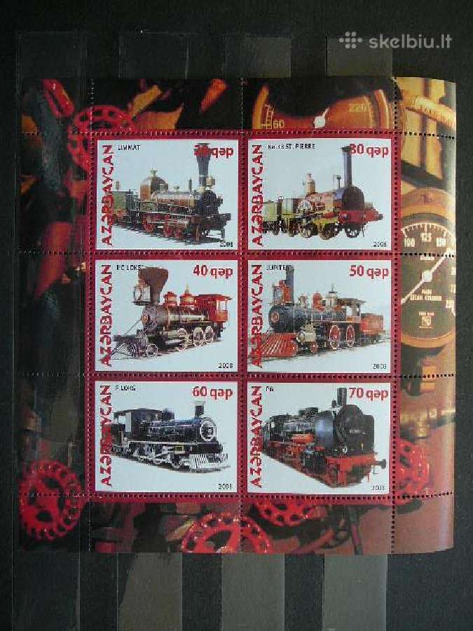 Garveziai Azerbaidzanas 2008 Mnh az459