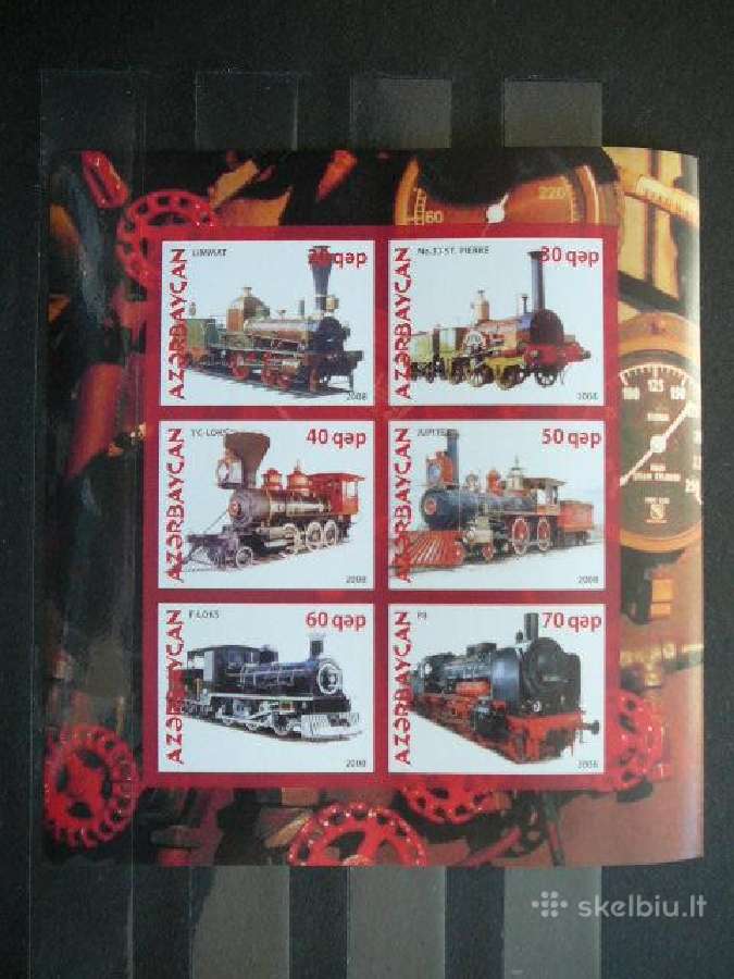 Garveziai Azerbaidzanas 2008 Mnh az460