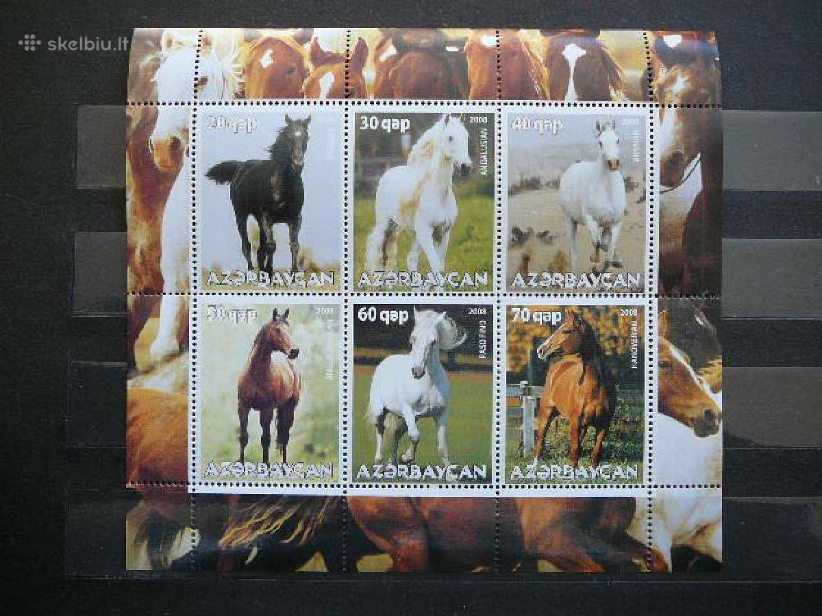 Arkliai Azerbaidzanas 2008 Mnh az461