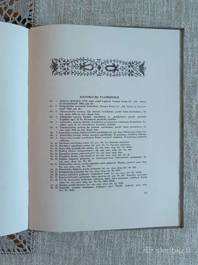 Lietuvių tautiniai drabužiai M.glemžaitė 1955m. - nuotraukos Nr. 19