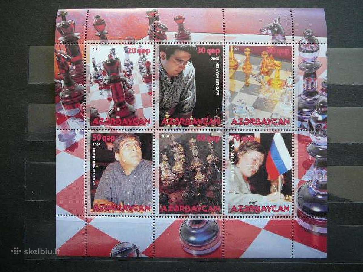 Sachmatai Azerbaidzanas 2008 Mnh az451s