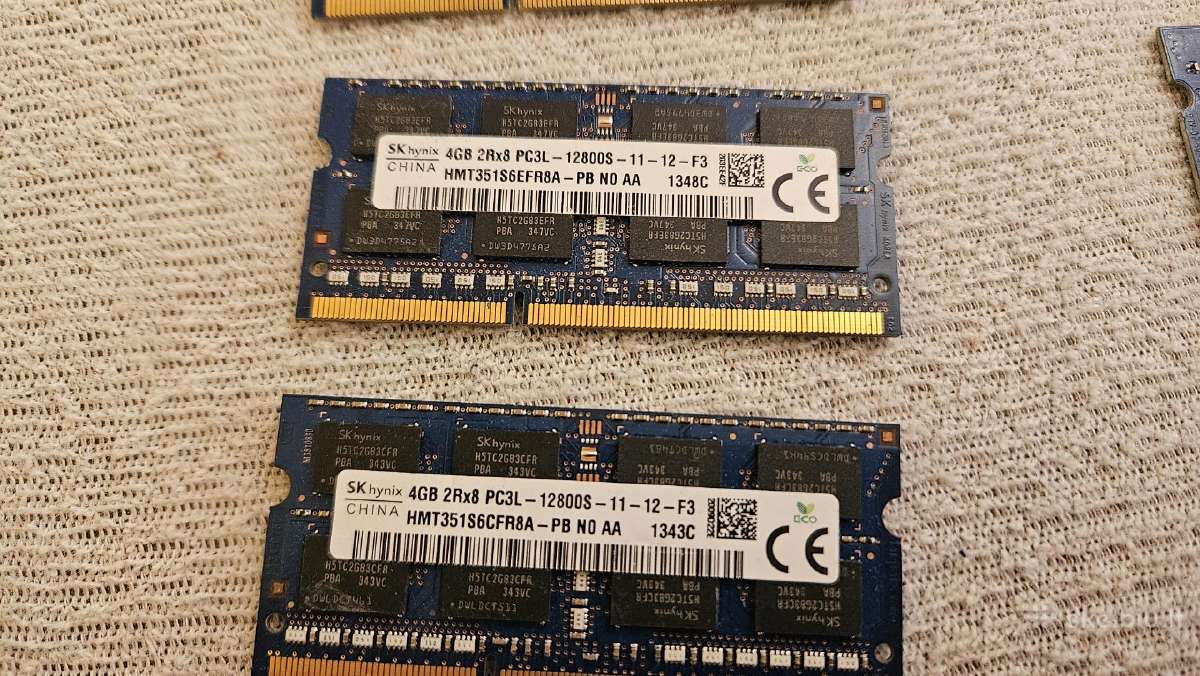 Sk hynix Ddr3 4gb 1600 MHz - nuotraukos Nr. 3
