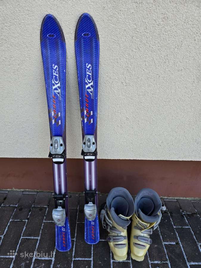 37 dydziui kalnu slidziu batai ir slides