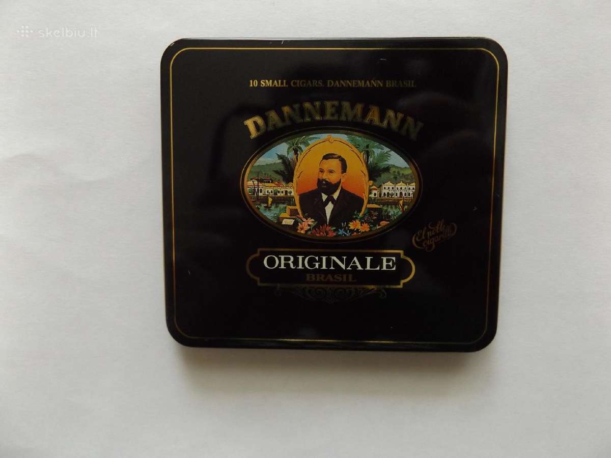 Metalinės cigarilių dėžutės