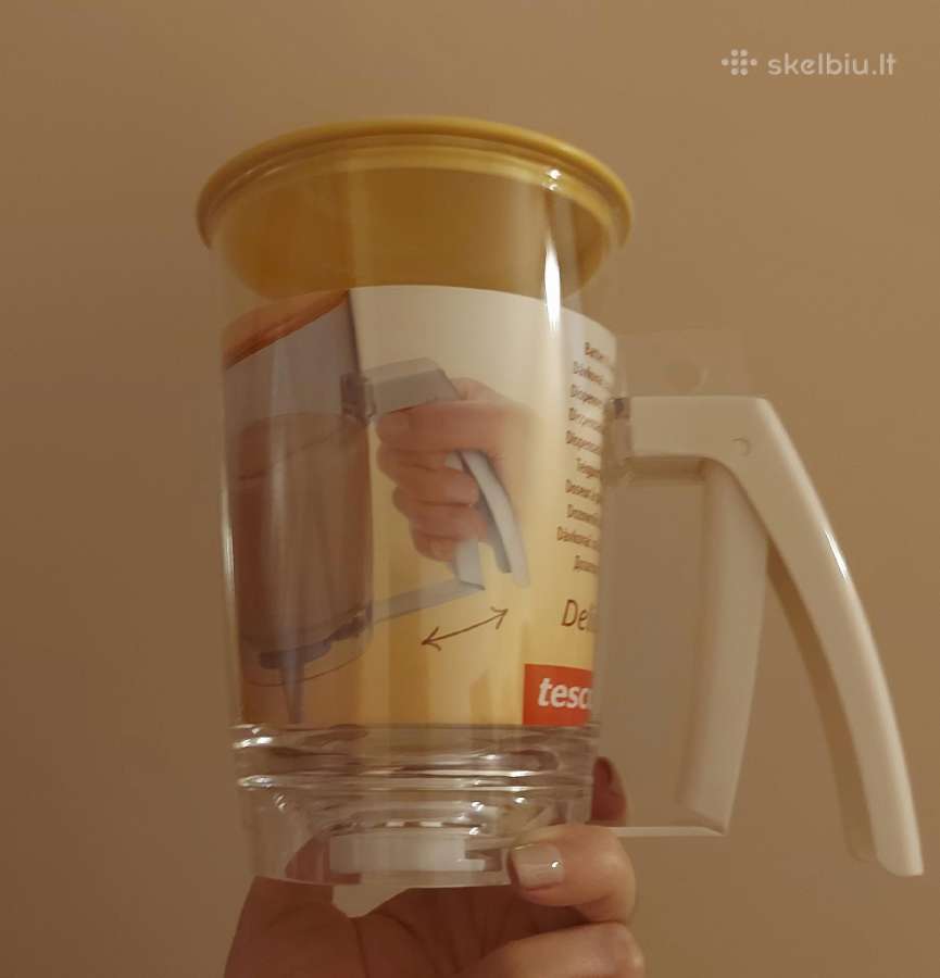 Naujas tešlos dozatorius, talpa 1 l.